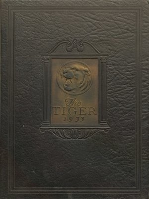 cover image of Big Beaver Falls Area High School--The Tiger--1933
